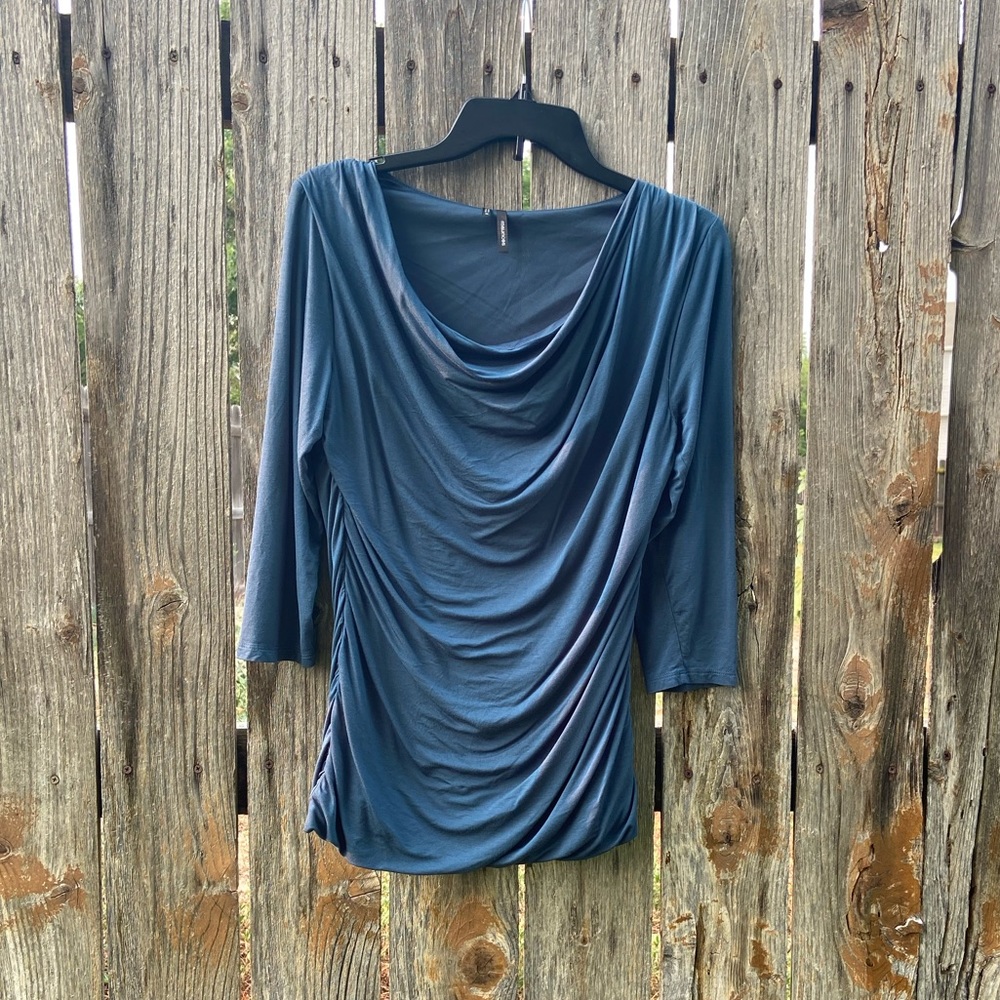 Maurices Cowl Neck Long-sleeve Blouse